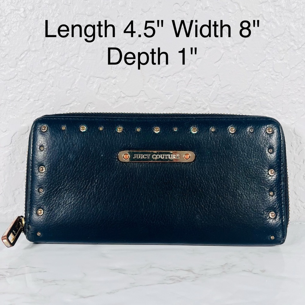 Juicy Couture Black Studded Wallet - Picture 9 of 9